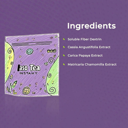 1aso Tea Instant Power - Rapid Detox & Weight Loss Support