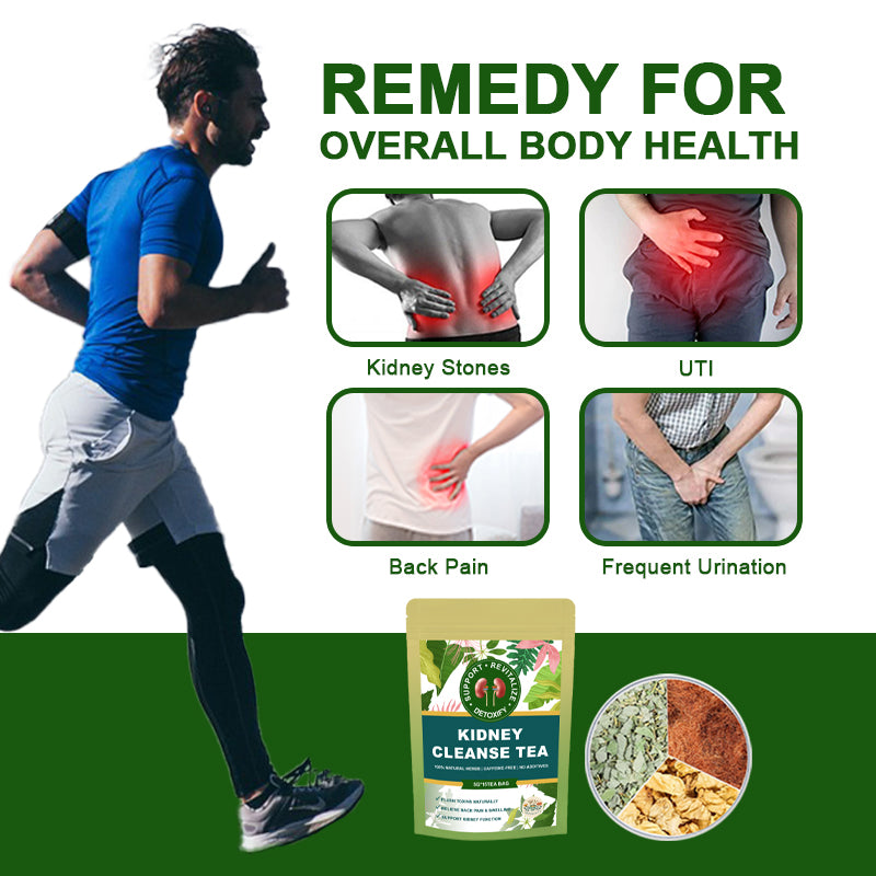 Kidney Cleanse Tea | 100% Natural Herbal Support Kidney Stone | 15 Tea Bags