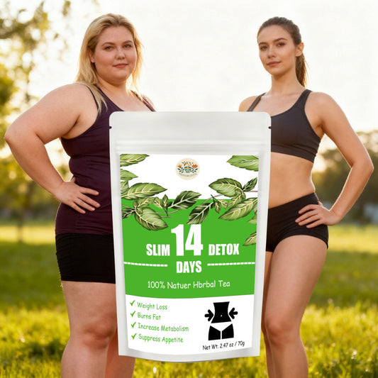 Slim Days 14-Day Detox Tea - Natural Weight Loss Support, Burn Fat & Boost Metabolism