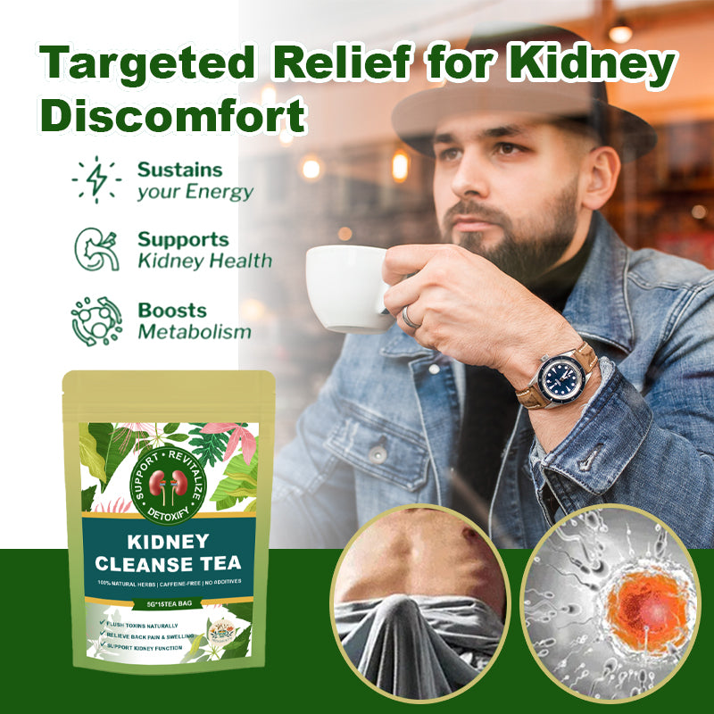 Kidney Cleanse Tea | 100% Natural Herbal Support Kidney Stone | 15 Tea Bags